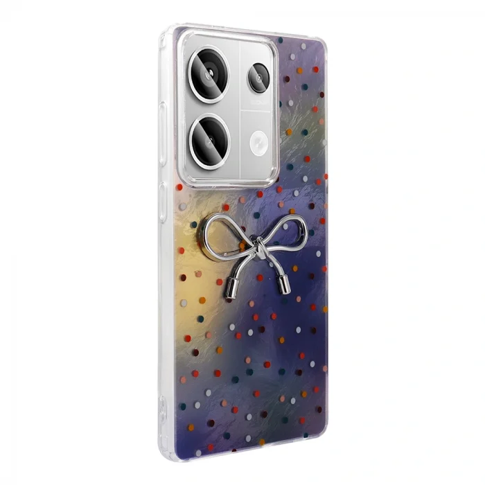 Xiaomi Redmi Note 13 Pro 4G Kılıf Kamera Korumalı Figürlü Ponti Silikon Kapak