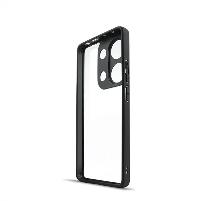 Xiaomi Redmi Note 13 Pro 4G Kılıf Kamera Korumalı Şeffaf Arka Yüzey New Roll Kapak