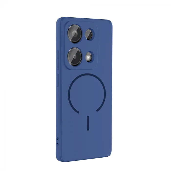 Xiaomi Redmi Note 13 Pro 4G Kılıf M-safe Şarj Özellikli Meta Kapak