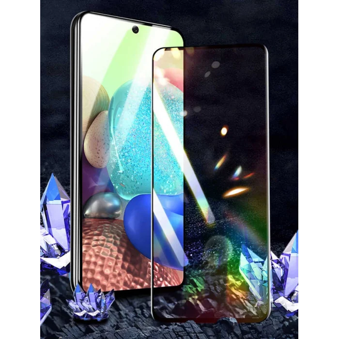 Xiaomi Redmi Note 13 Pro 4G Kenarları Kırılmaya Dayanıklı Cam Ekran Koruyucu