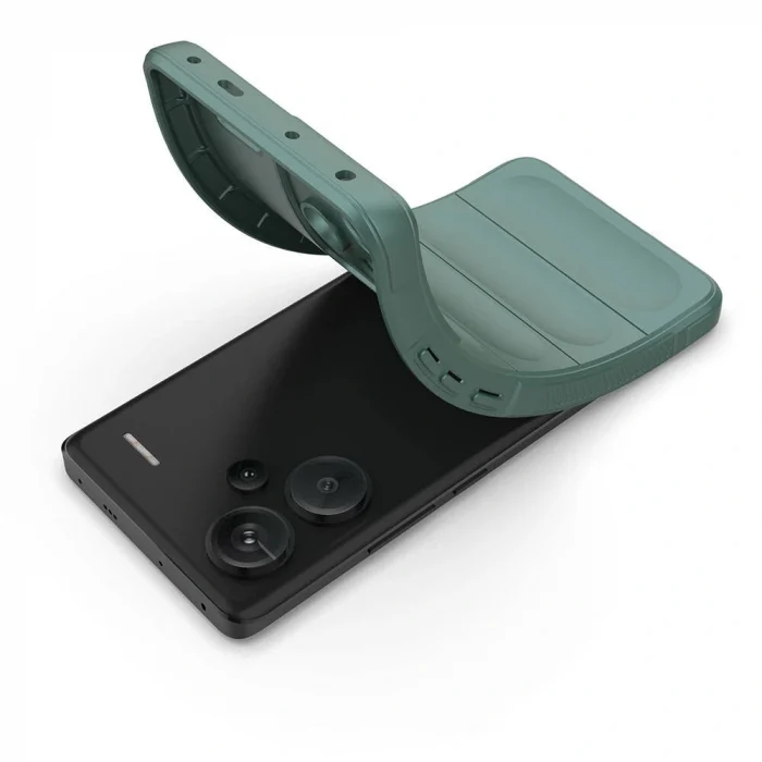 Xiaomi Redmi Note 13 Pro Plus 5G Kılıf Esnek TPU Oyuklu Arka Yüzey Tasarımlı Etnik Silikon Kapak