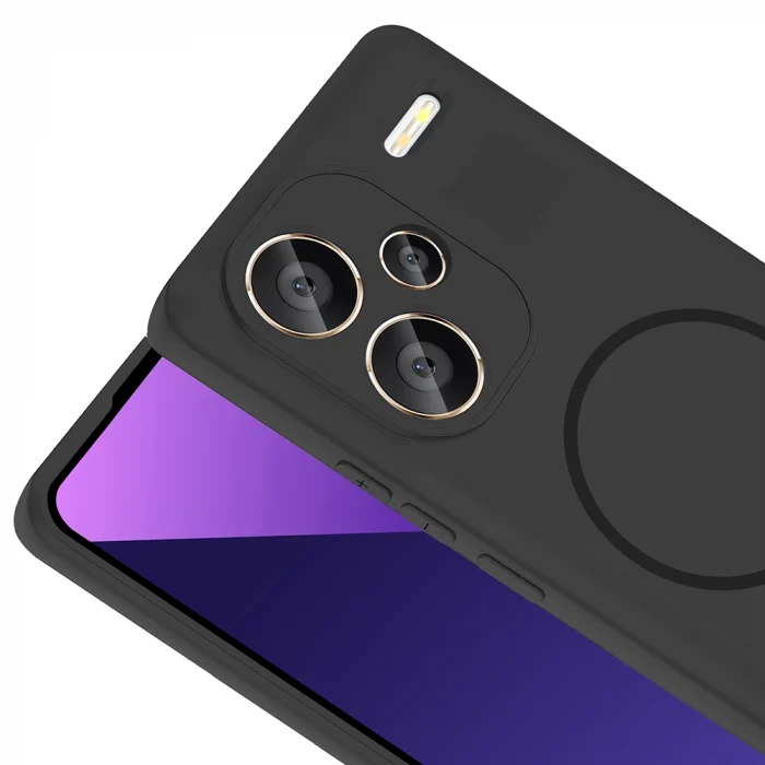 Xiaomi Redmi Note 13 Pro Plus 5G Kılıf M-safe Şarj Özellikli Meta Kapak