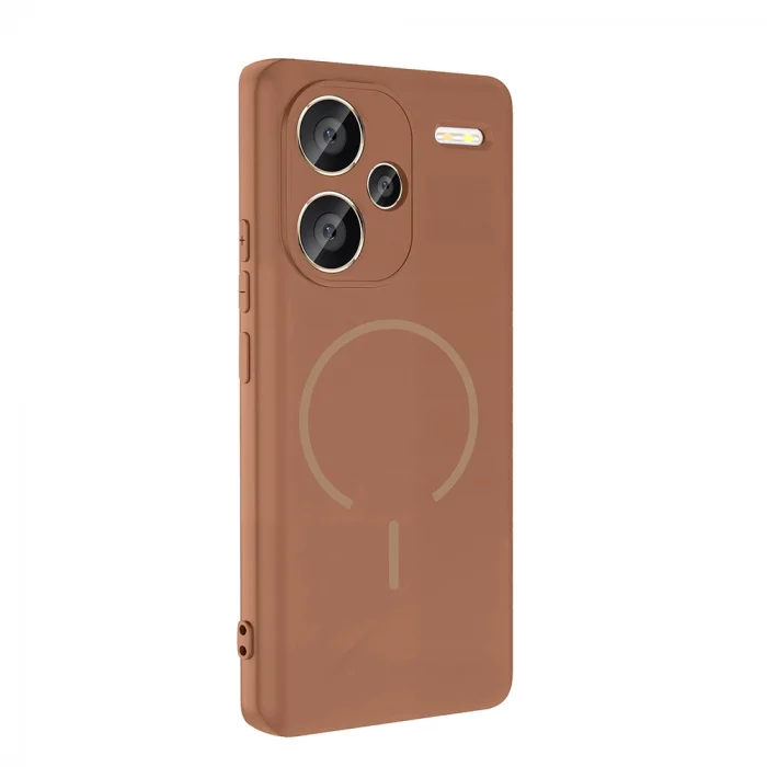 Xiaomi Redmi Note 13 Pro Plus 5G Kılıf M-safe Şarj Özellikli Meta Kapak