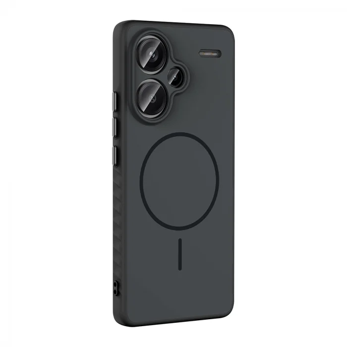 Xiaomi Redmi Note 13 Pro Plus 5G Kılıf M-safe Şarj Özellikli Tea Kapak