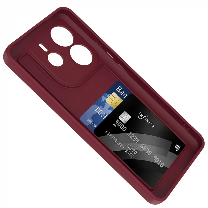 Xiaomi Redmi Note 14 4G Kılıf Kamera Korumalı Kartlık Hazneli Vitra Kapak