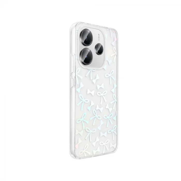 Xiaomi Redmi Note 14 4G Kılıf Şeffaf Figürlü Folk Sert Kapak