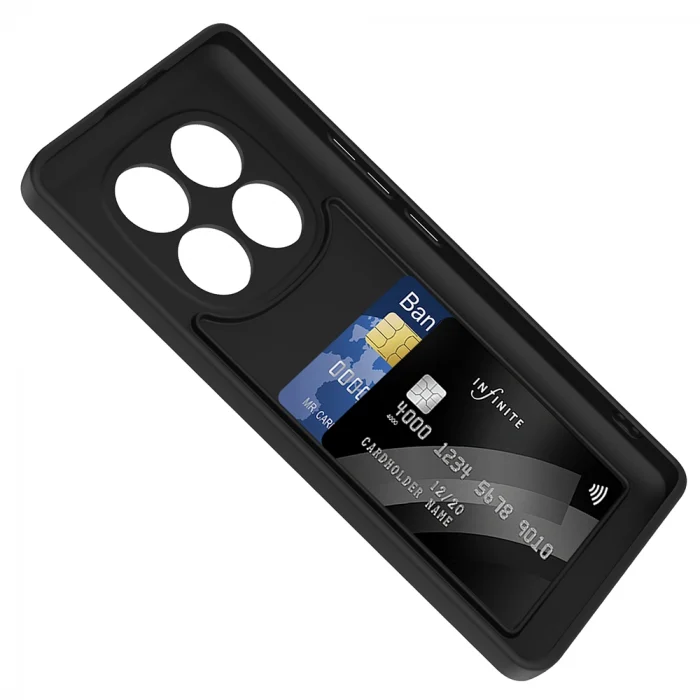 Xiaomi Redmi Note 14 Pro 4G Kılıf Kamera Korumalı Kartlık Hazneli Vitra Kapak