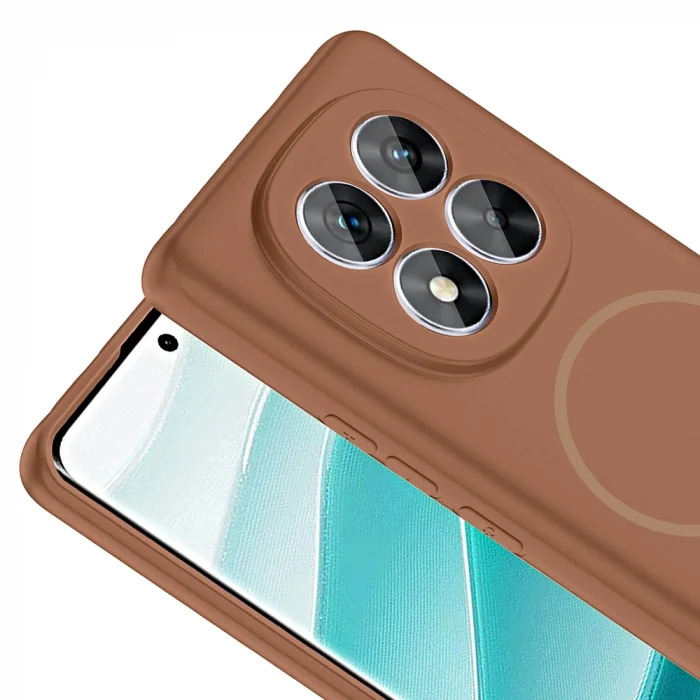 Xiaomi Redmi Note 14 Pro 4G Kılıf M-safe Şarj Özellikli Meta Kapak