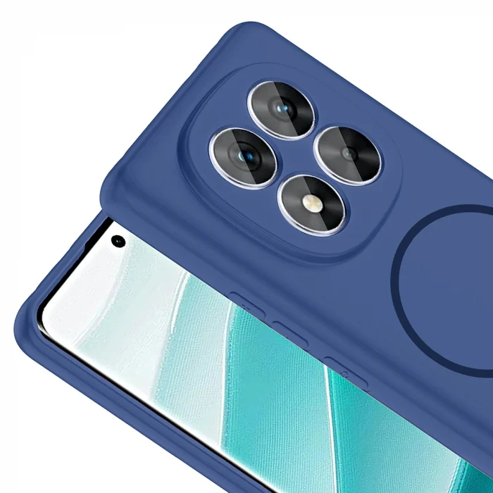 Xiaomi Redmi Note 14 Pro 4G Kılıf M-safe Şarj Özellikli Meta Kapak