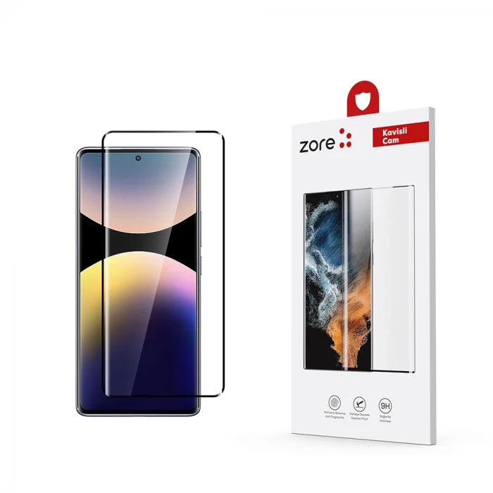 Xiaomi Redmi Note 14 Pro 4G Full Yapışkanlı Cam Ekran Koruyucu