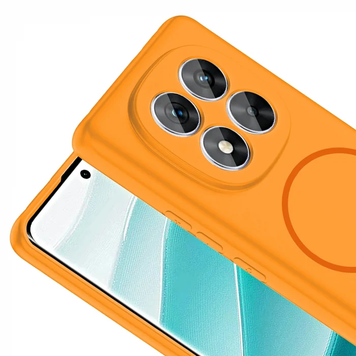 Xiaomi Redmi Note 14 Pro 5G Kılıf M-safe Şarj Özellikli Meta Kapak