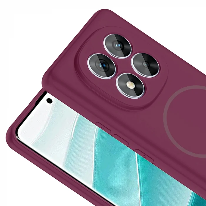 Xiaomi Redmi Note 14 Pro 5G Kılıf M-safe Şarj Özellikli Meta Kapak