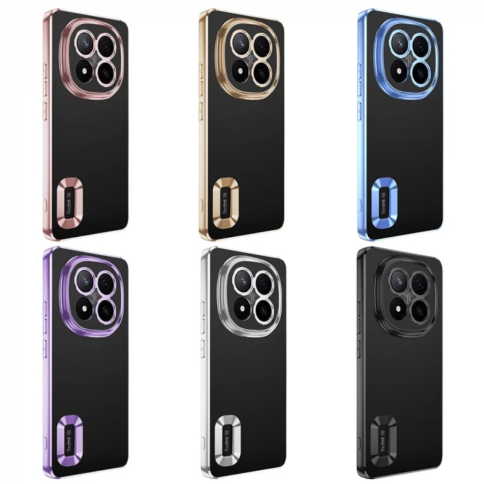 Xiaomi Redmi Note 14 Pro Plus Kılıf Kamera Korumalı Logo Gösteren Omega Kapak