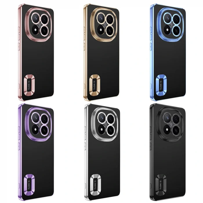 Xiaomi Redmi Note 14 Pro Plus Kılıf Kamera Korumalı Logo Gösteren Omega Kapak