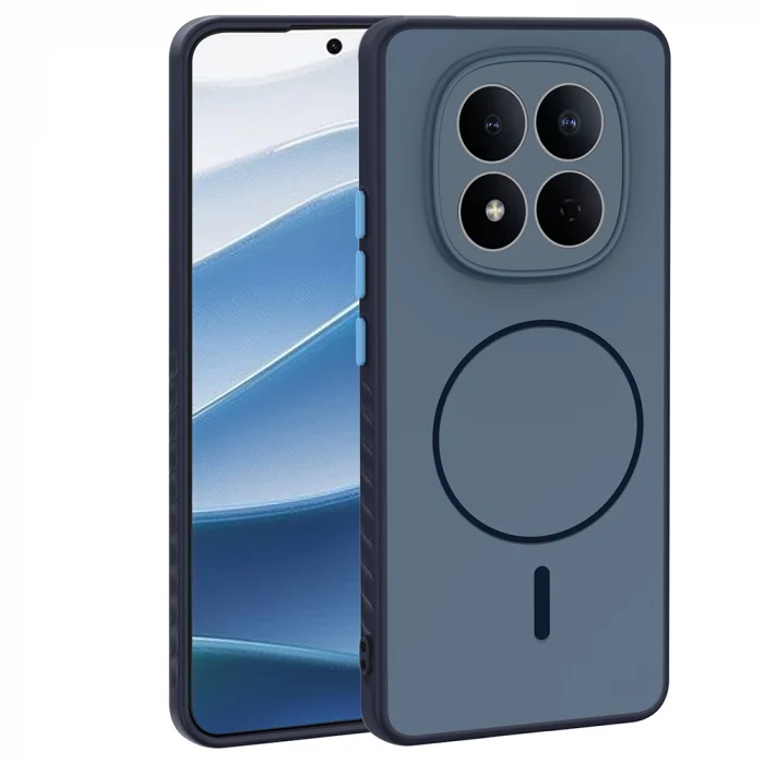 Xiaomi Redmi Note 15 5G Kılıf M-safe Şarj Özellikli Tea Kapak