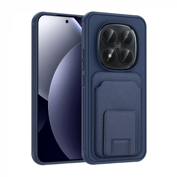 Xiaomi Redmi Note 15 Pro 4G Kılıf Kartlıklı TPU Bikart Kapak