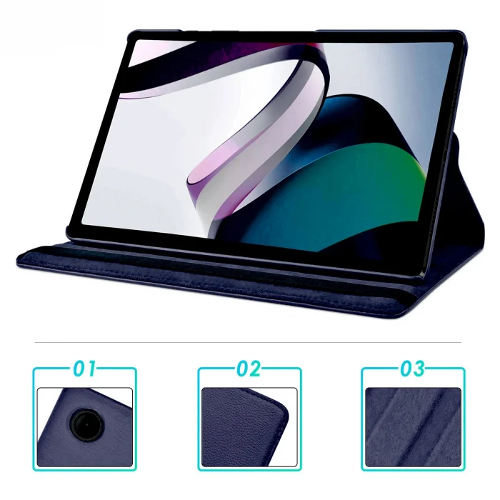 Xiaomi Redmi Pad  Dönebilen Standlı Kılıf