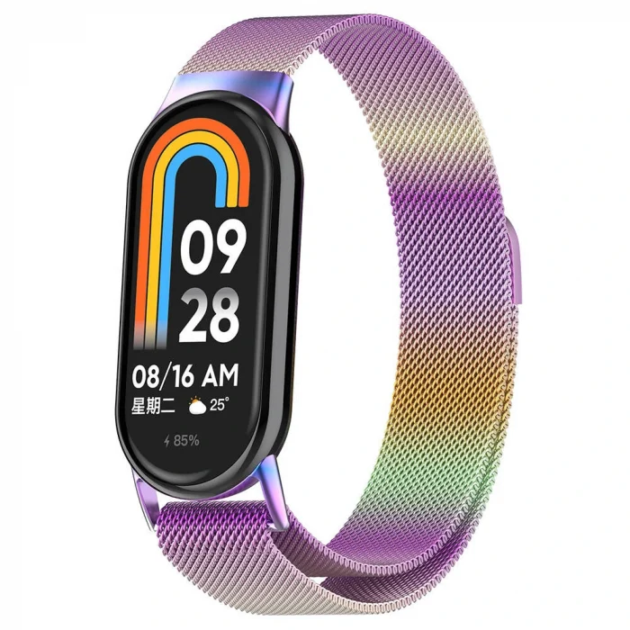 Xiaomi Smart Band 8 Uyumlu-01 Metal Kordon