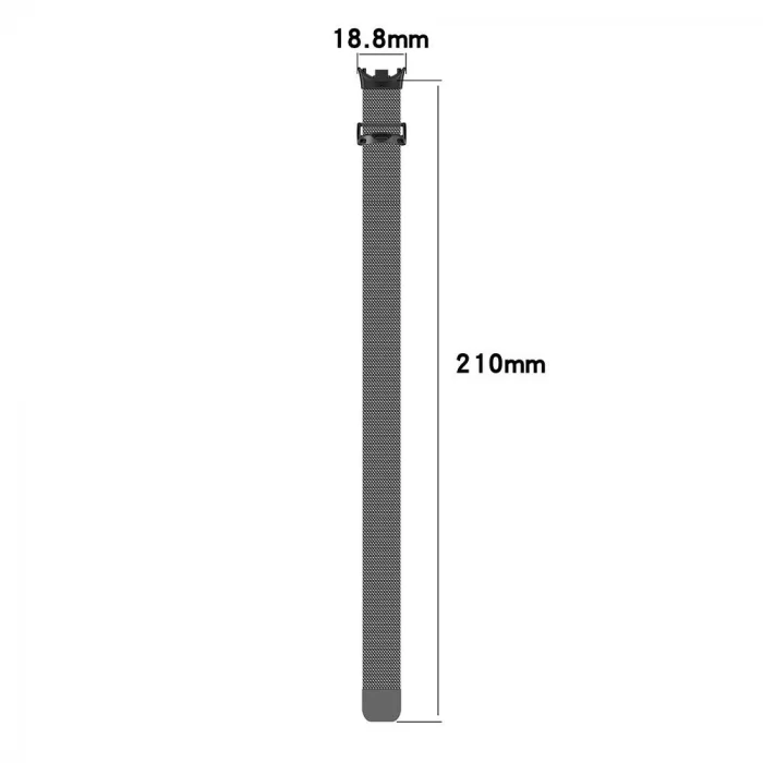 Xiaomi Smart Band 8 Uyumlu-01 Metal Kordon