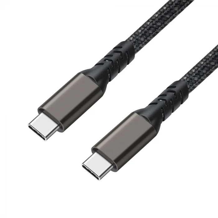 2.Jenerasyon Type-C to Type-C USB3.2 PD Data Kablosu 100W 20Gbps 4K@60Hz 0.5 Metre