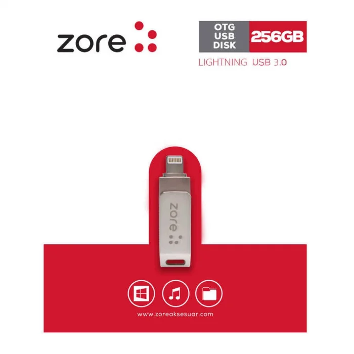 3.0 Lightning Metal OTG 256 GB