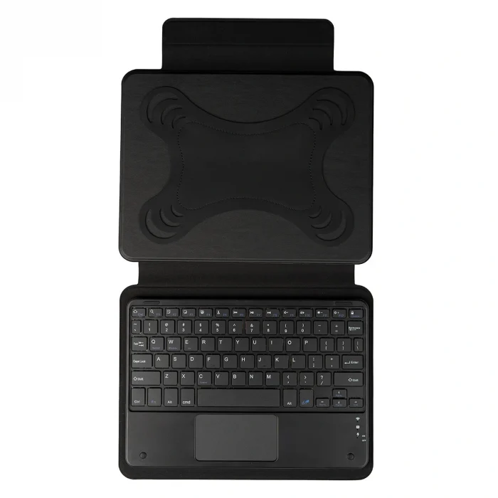 Border Keyboard 10-11 inç Universal Bluetooh Bağlantılı Standlı Klavyeli Tablet Kılıfı