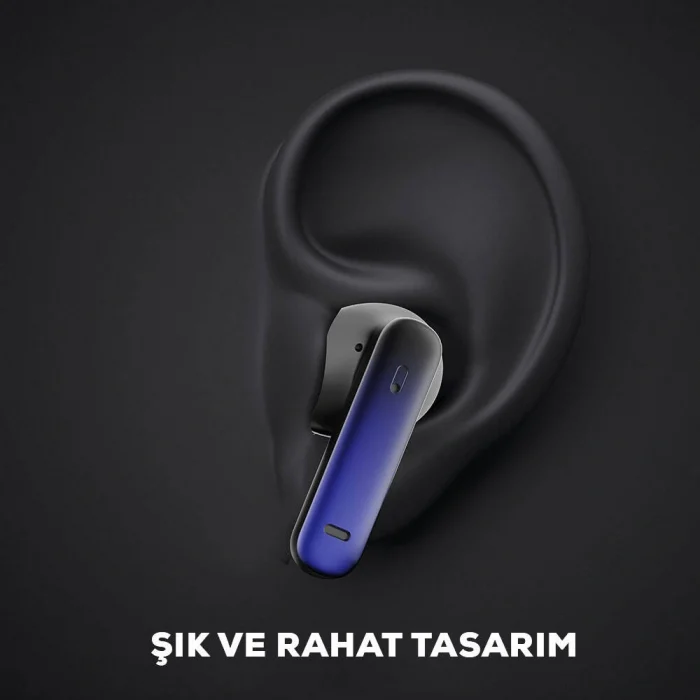 BTK-ZR101 Kulak İçi Bluetooth Kulaklık Aktif Gürültü Önleyici Özellikli ANC ve ENC Teknolojili