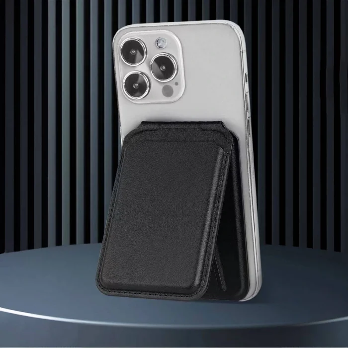 CRD-06 Suni Deri Görünümlü Magnetik Kartlık