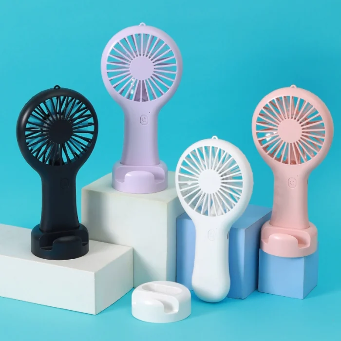 DD5002 Telefon Standlı 3 Kademeli El Fanı