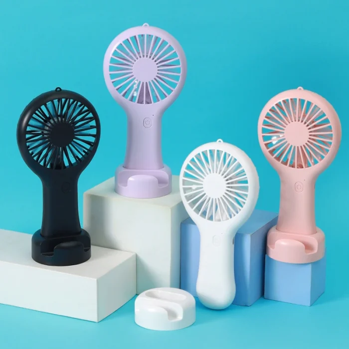 DD5002 Telefon Standlı 3 Kademeli El Fanı