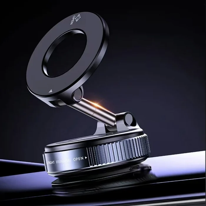 K007 360 Derece Dönebilen Vakum Özellikli Magnetik Telefon Tutucu