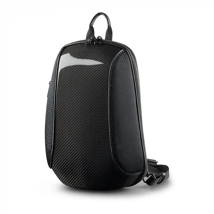 Karbon Fiber Detaylı 5 Bölmeli Çengel Kancalı Spor Sırt Çantası