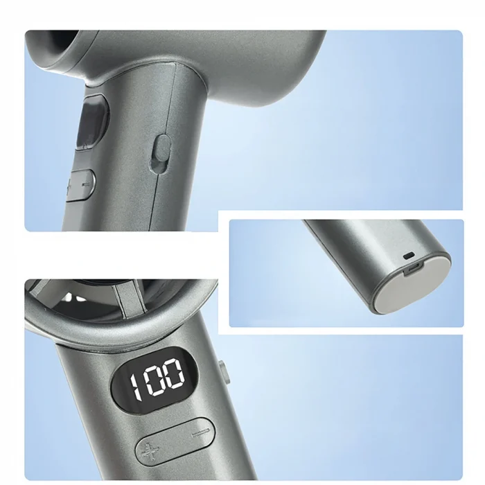 M11 Dijital Led Göstergeli Soğutucu El Fanı