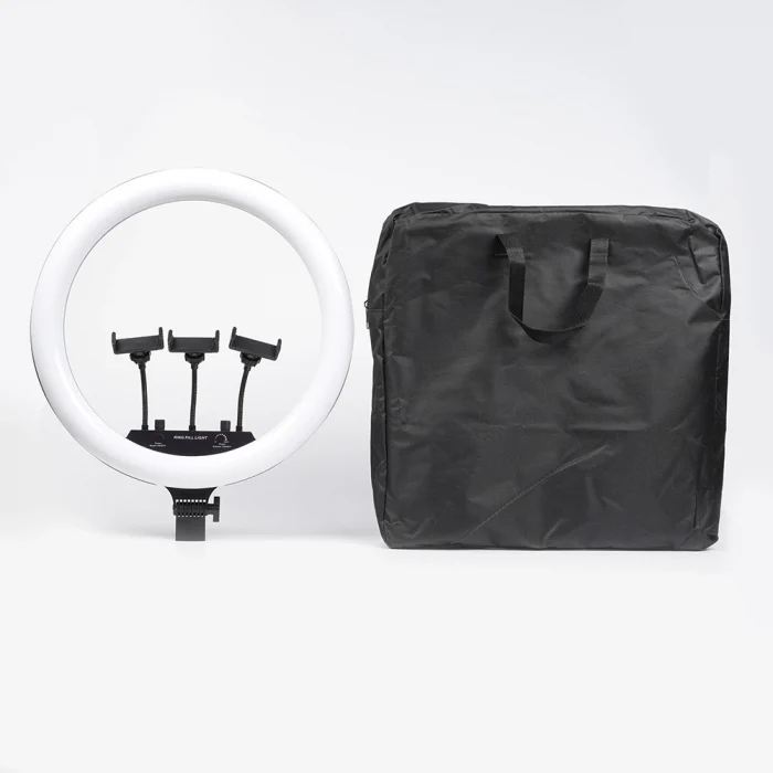 MJ-18 Uzaktan Kumandalı 45cm Işıklı Telefon Tutucu Ring Light