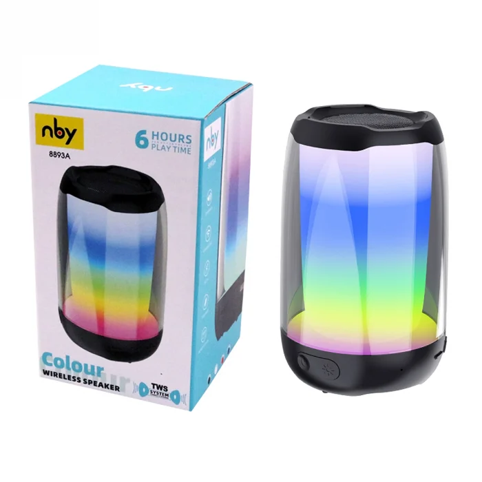 NBY8893A Ayarlanabilir RGB Işıklı Bluetooth Hoparlör Speaker
