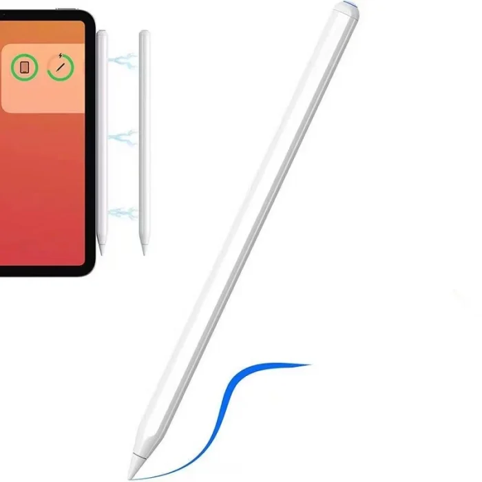 Pencil 09 Palm-Rejection Magnetik Şarj ve Eğim Özellikli Dokunmatik Çizim Kalemi
