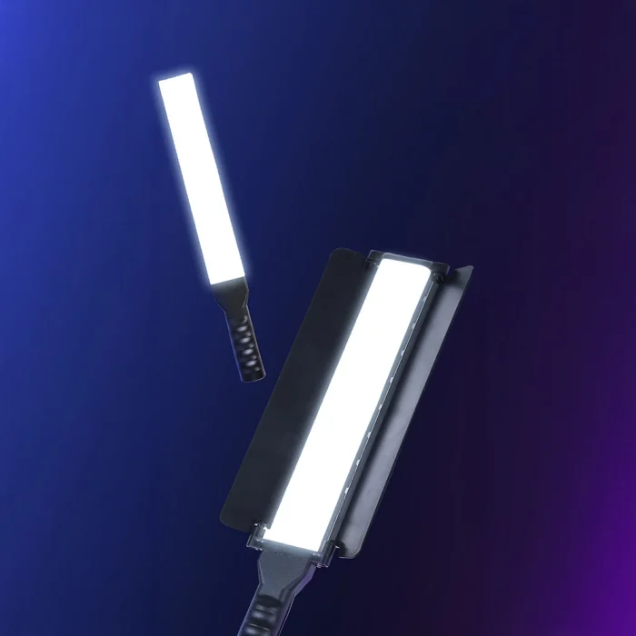 R1000 OLED Ekran Göstergeli RGB Led Işıklı Aydınlatma Çubuğu