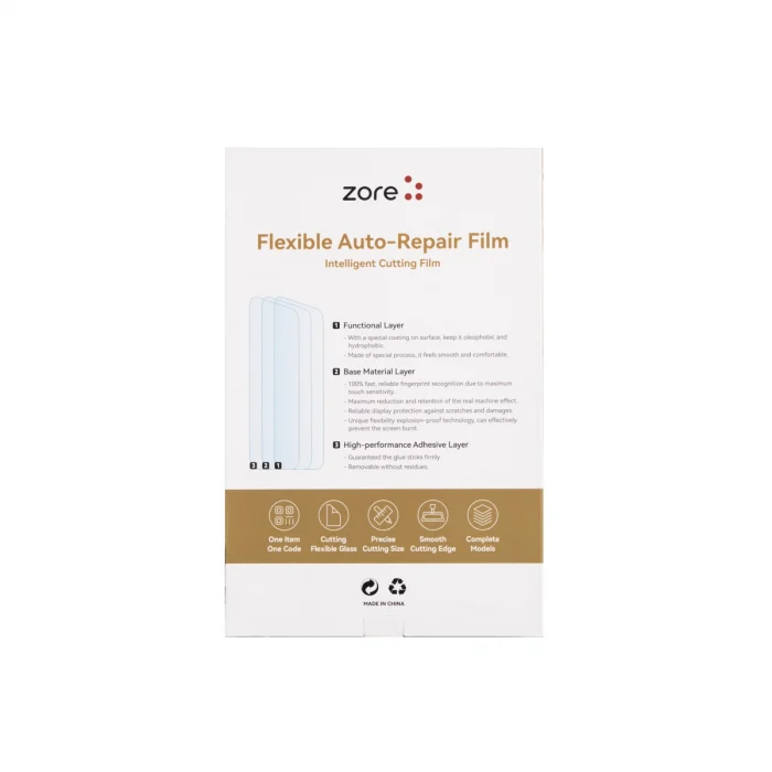 Special Edition EPU Auto-Repair Clear Ekran Koruyucu 196mmx125mm 50 Adet