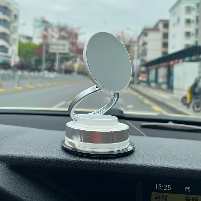 T28 Vakum Özellikli 360 Derece Dönebilen Magnetik Telefon Tutucu