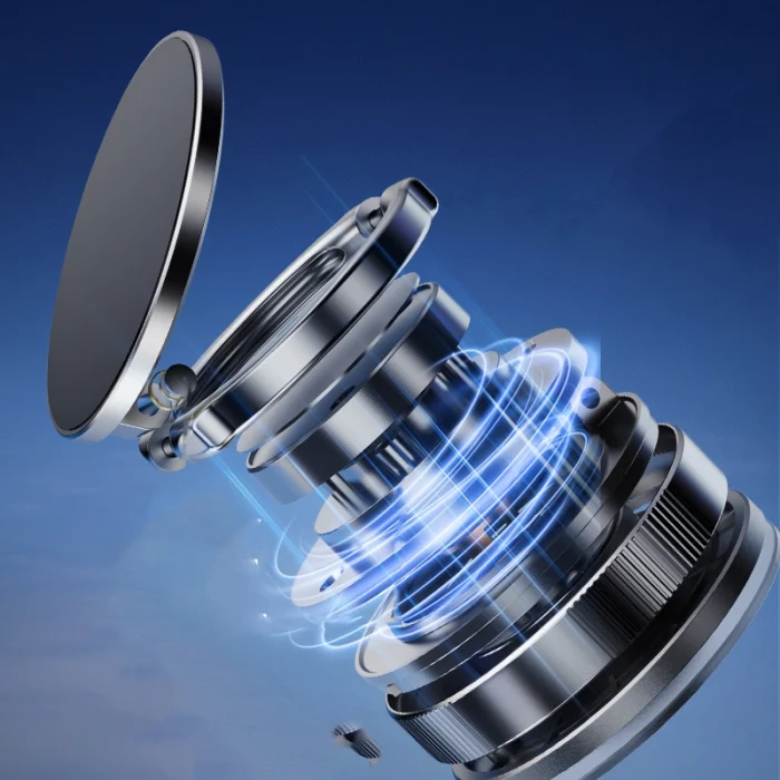 T28 Vakum Özellikli 360 Derece Dönebilen Magnetik Telefon Tutucu