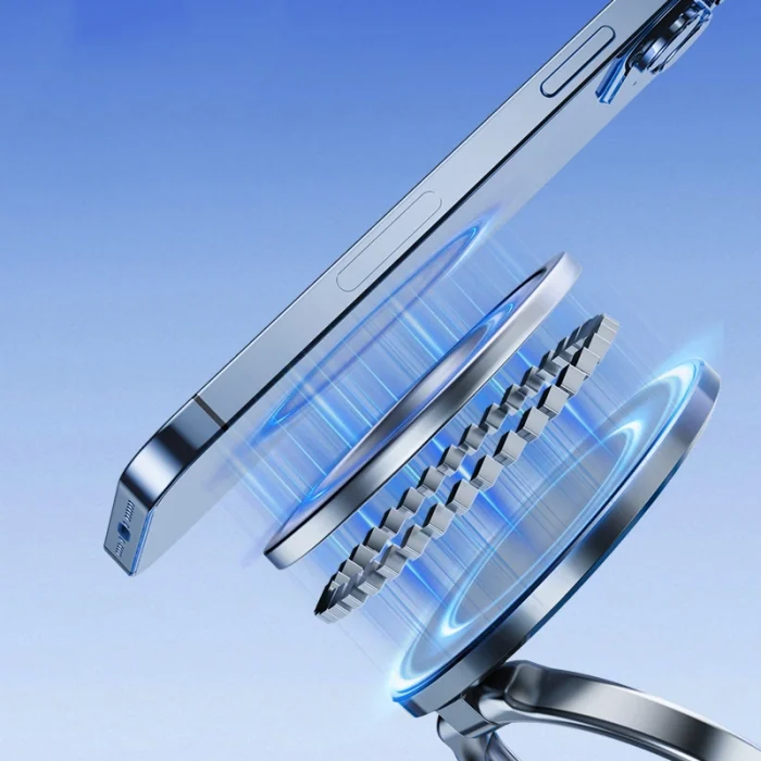 T28 Vakum Özellikli 360 Derece Dönebilen Magnetik Telefon Tutucu