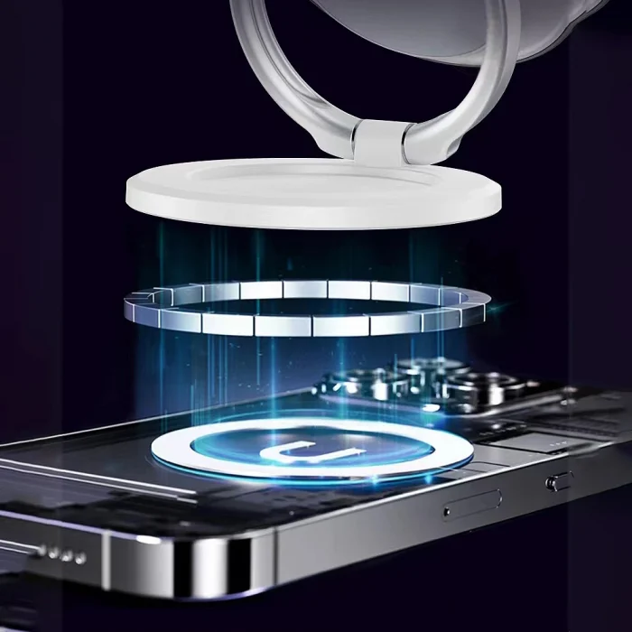 T28 Vakum Özellikli 360 Derece Dönebilen Magnetik Telefon Tutucu