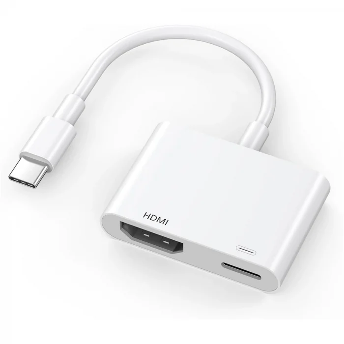 Type-C to Type-C PD100W + HDMI 4K@30Hz 2in1 Adaptör