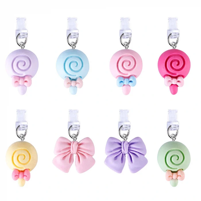 Type-C Uyumlu Silikon Şarj Portu Tıpası 3lü Set