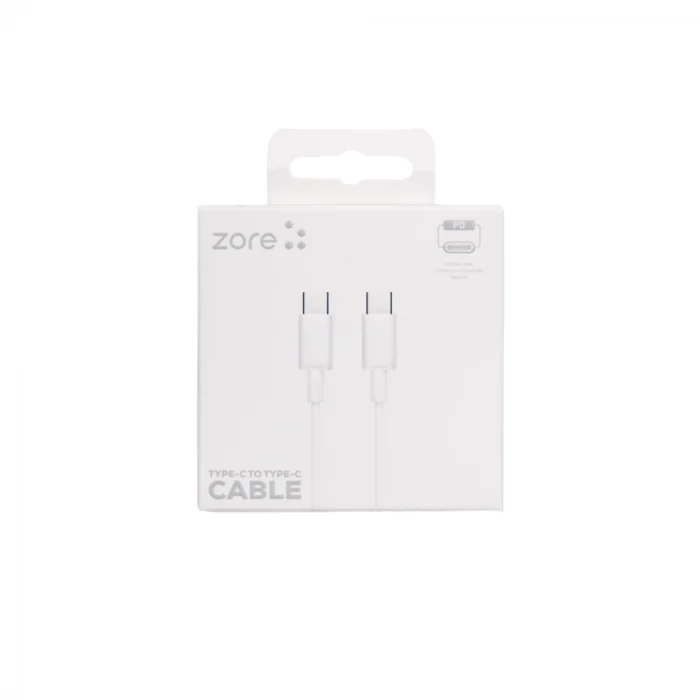 ZR-41 Type-C to Type-C PD Hızlı Şarj Özellikli Data ve Şarj Kablosu 1M