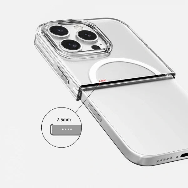 iPhone 16 Pro Kılıf M-safe Şarj Özellikli Kamera Korumalı Kripto Kapak