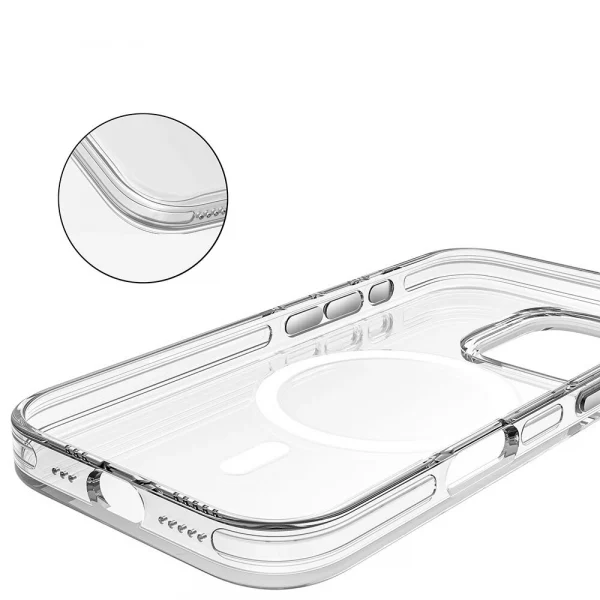 iPhone 16 Pro Kılıf M-safe Şarj Özellikli Kamera Korumalı Kripto Kapak