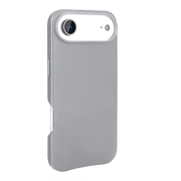 iPhone 17 Air Kılıf M-safe Şarj Özellikli PU Deri Görünümlü Kupra Kapak