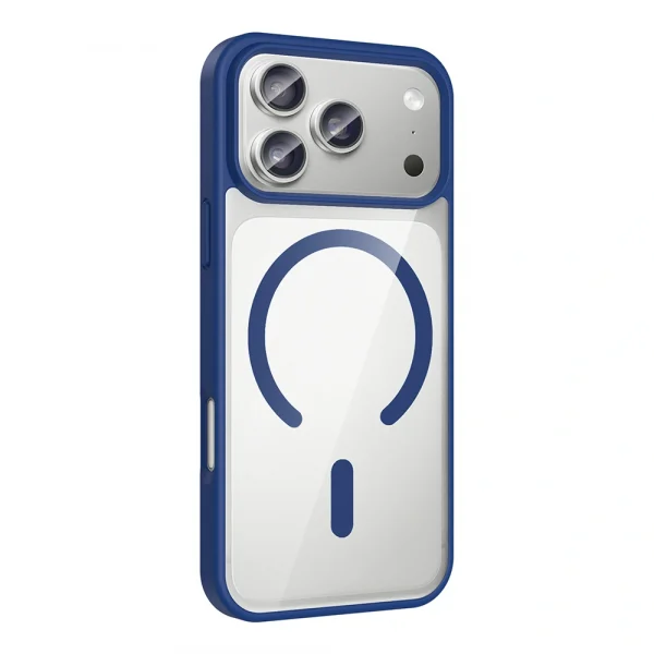 iPhone 17 Pro Max Kılıf M-safe Wireless Şarj Özellikli Silikon Ege Kapak