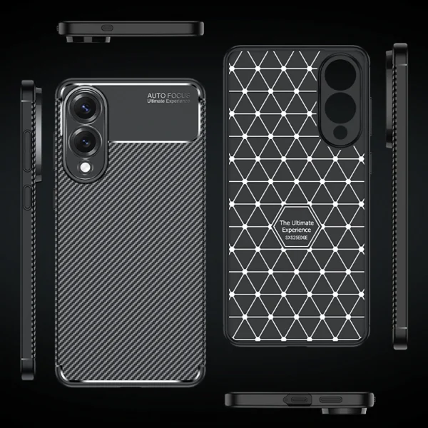 Samsung S25 Edge Kılıf Negro Silikon Kapak